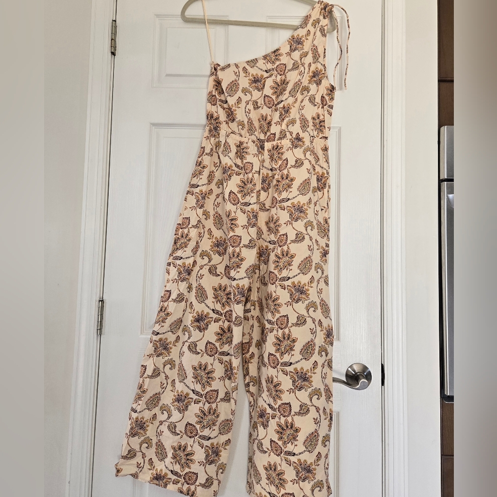 Floral Print Jumpsuit